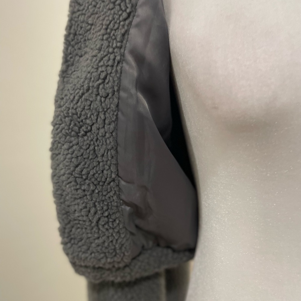 Crop teddy jacket - Picture 4 of 9